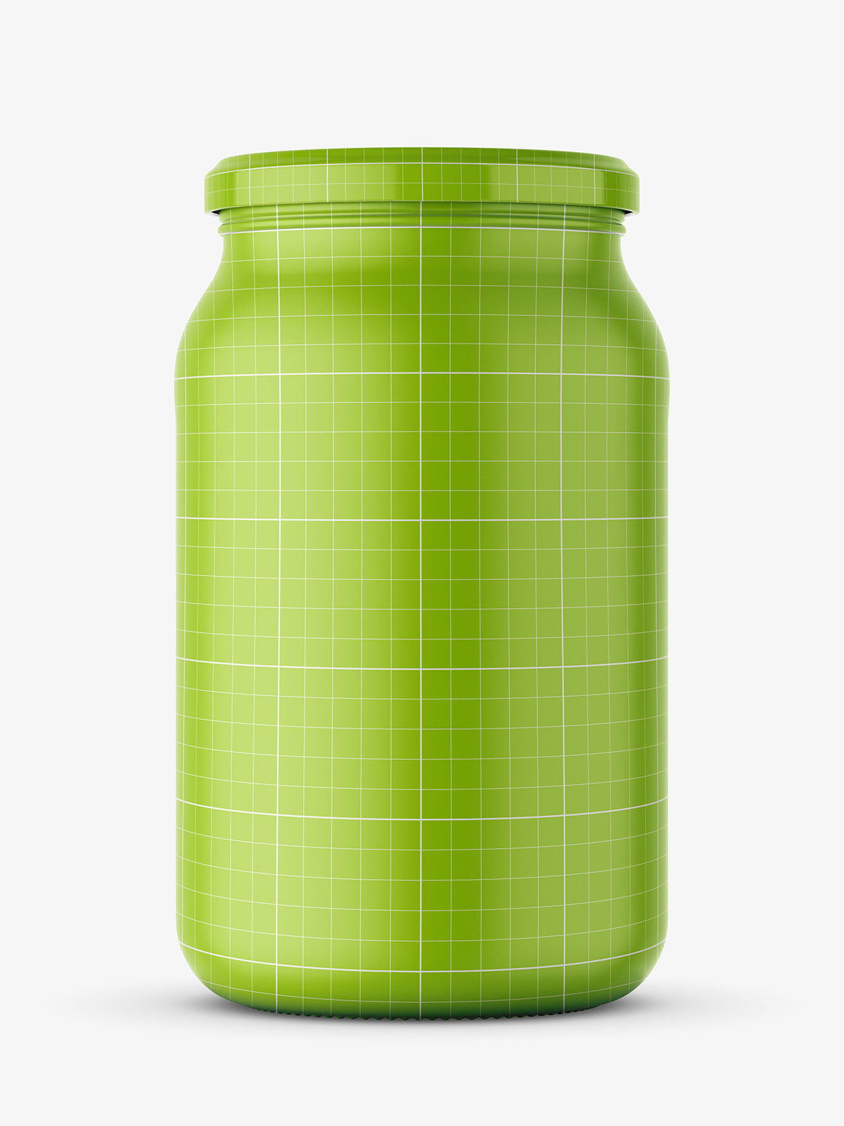 Large jar of olives mockup - Smarty Mockups