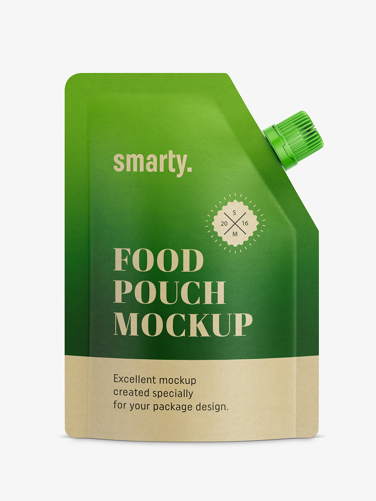 Download Kraft paper food pouch mockup - Smarty Mockups