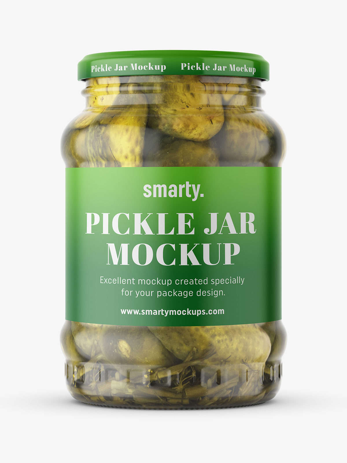 Download Pickle Jar Mockup Smarty Mockups