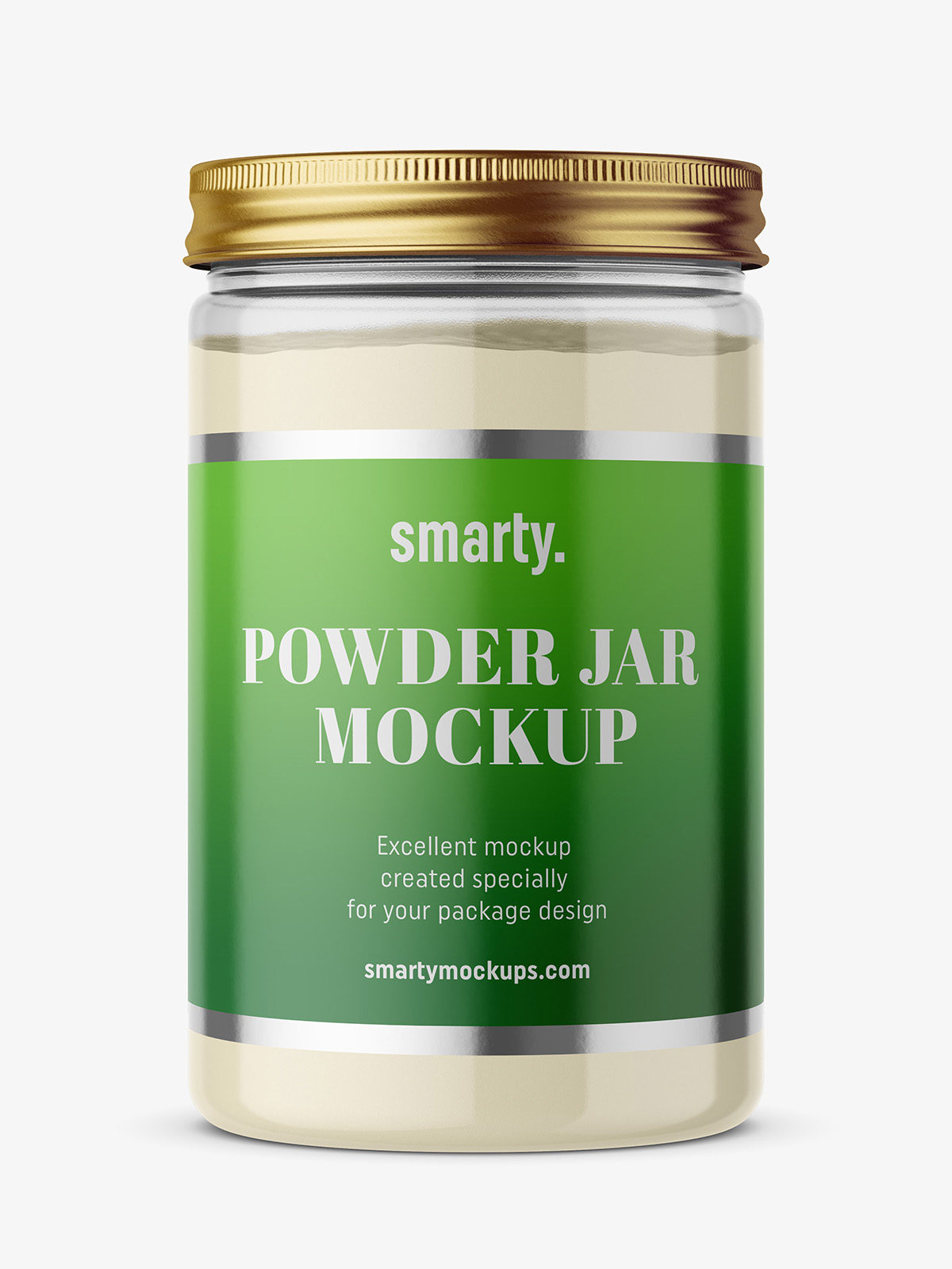 Download Clear Jar With Powder Mockup Smarty Mockups