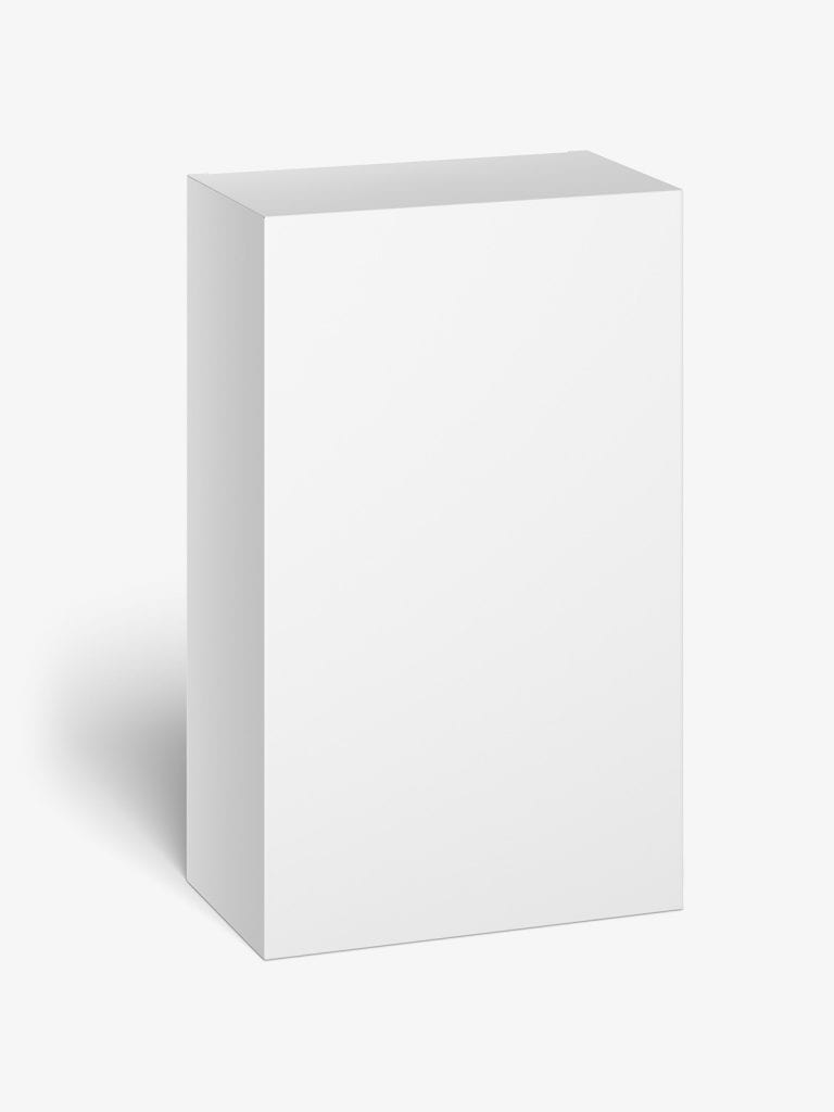 Box mockup / 95x155x55 - Smarty Mockups