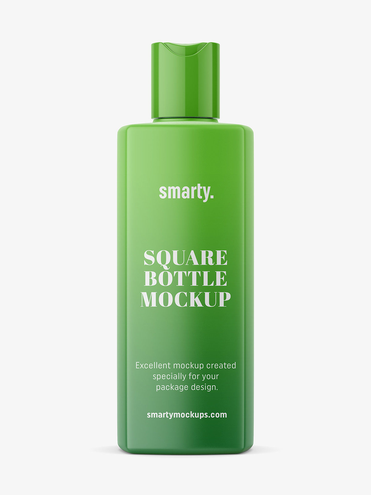 Download Plastic square bottle mockup - Smarty Mockups