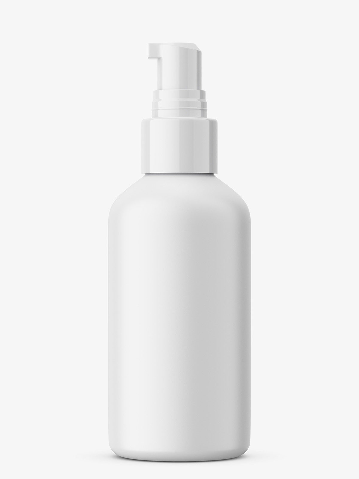 Download Matt Cosmetic Bottle With Pump Smarty Mockups