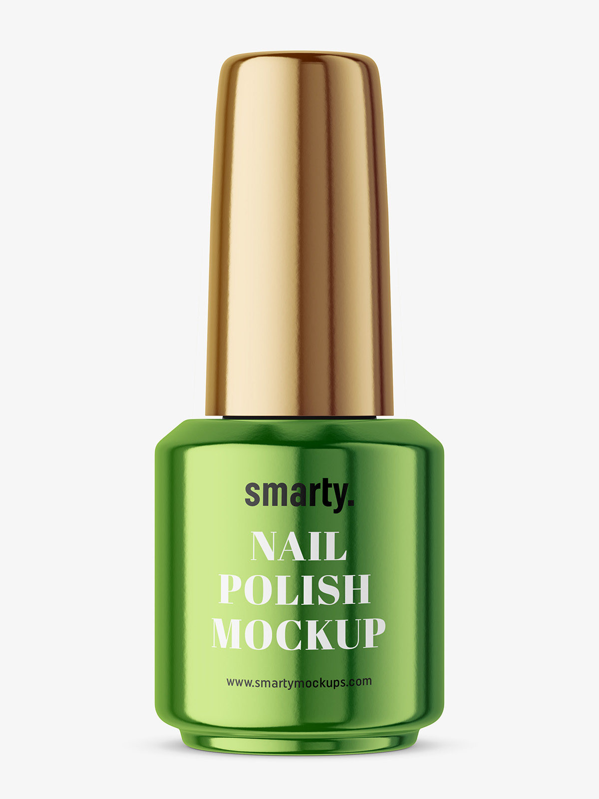 Download Metallic nail polish bottle mockup - Smarty Mockups