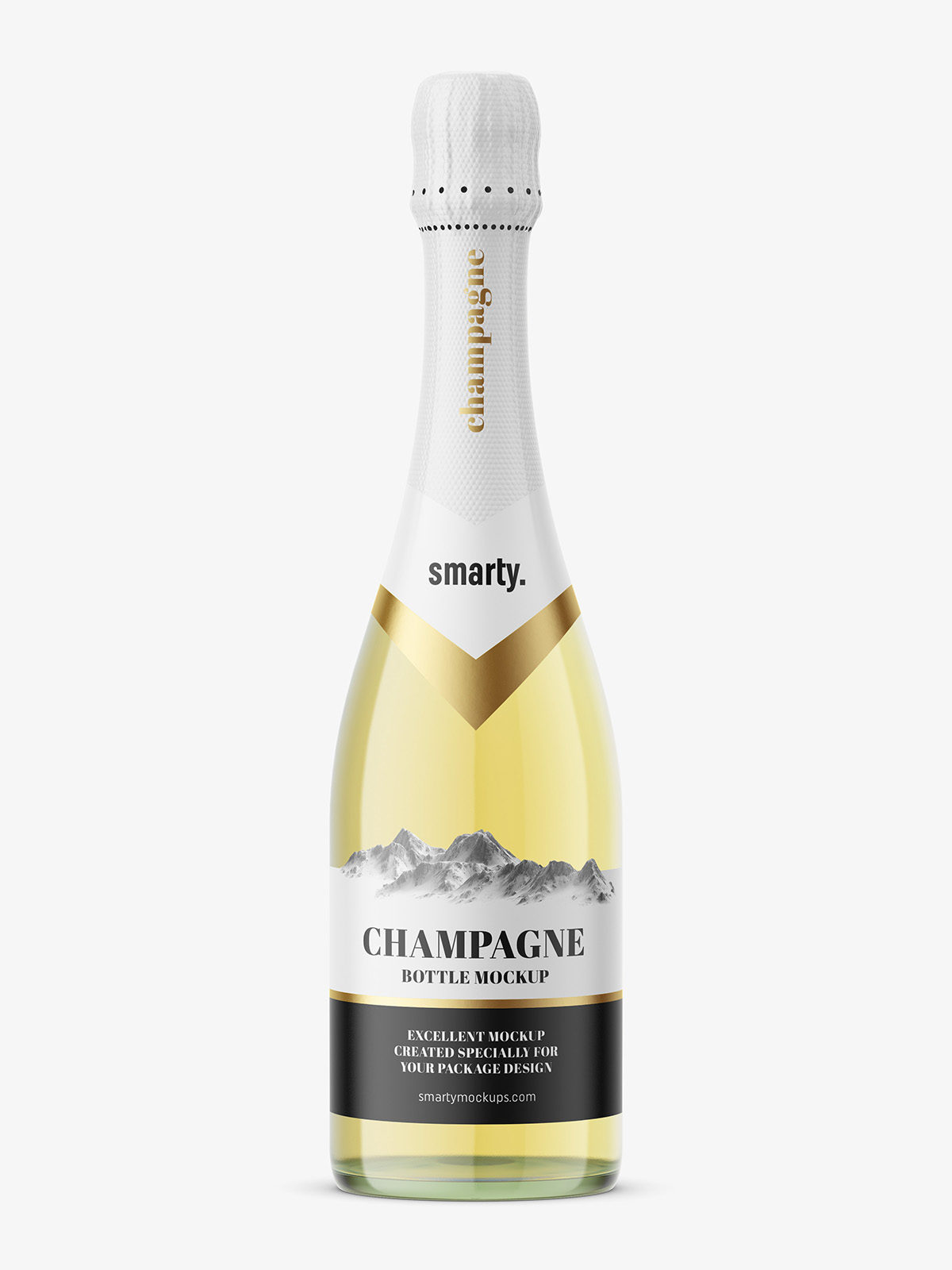 Download Champagne Bottle Mockup Smarty Mockups