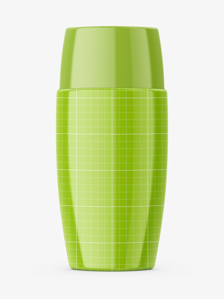 Download Glossy cosmetic cream bottle mockup - Smarty Mockups