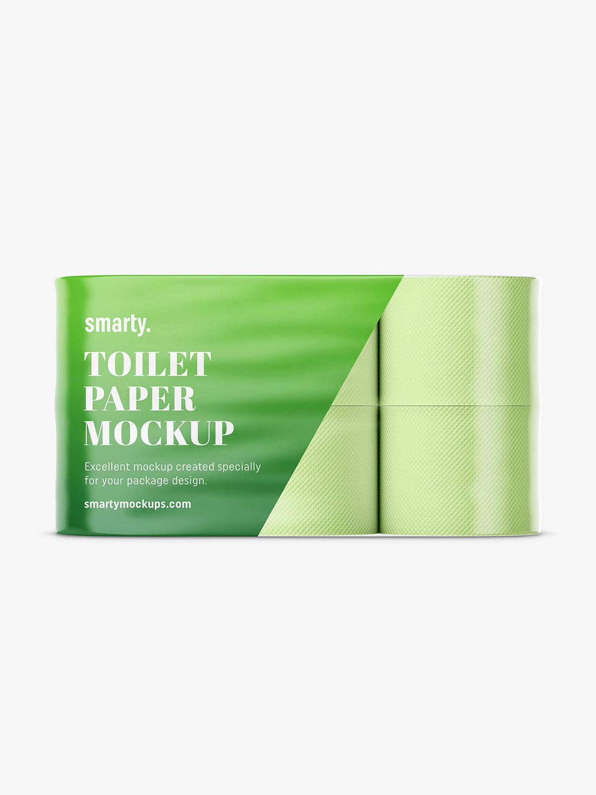 Toilet paper mockup / 6 rolls - Smarty Mockups