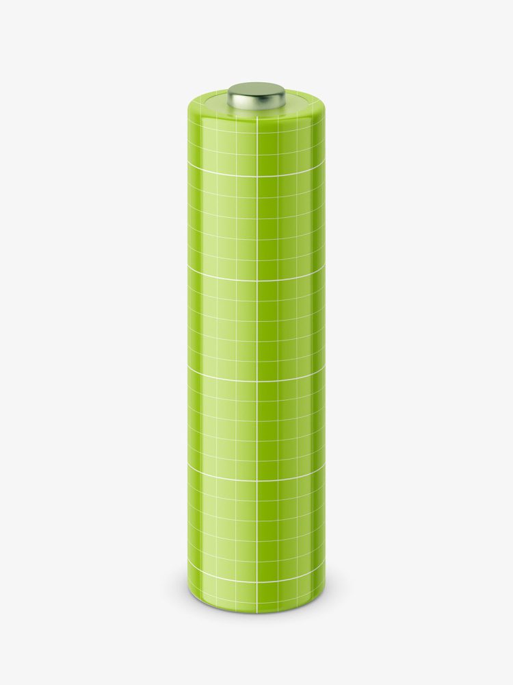 Single battery mockup