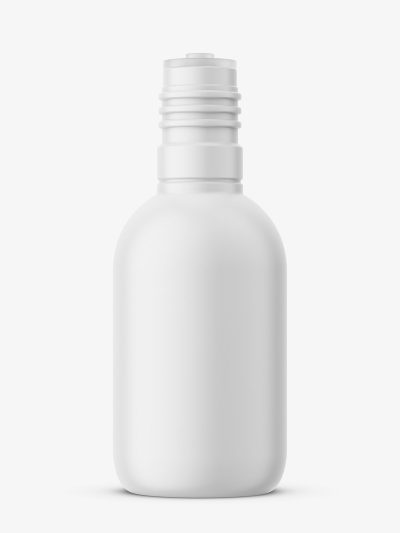 Acetone bottle mockup