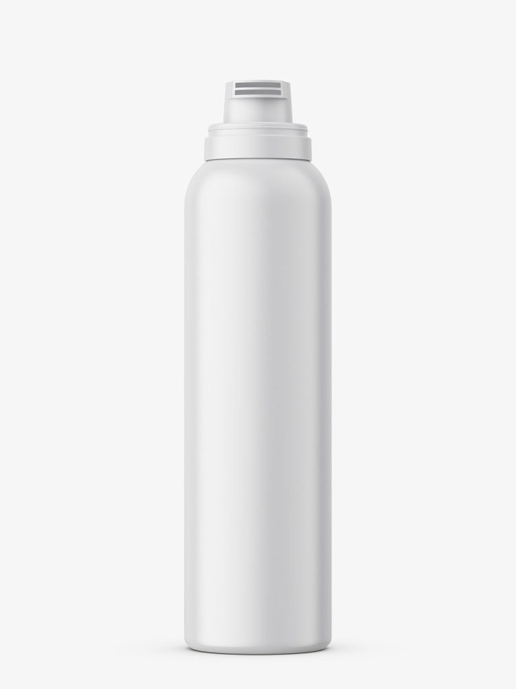 Cosmetic foam bottle mockup
