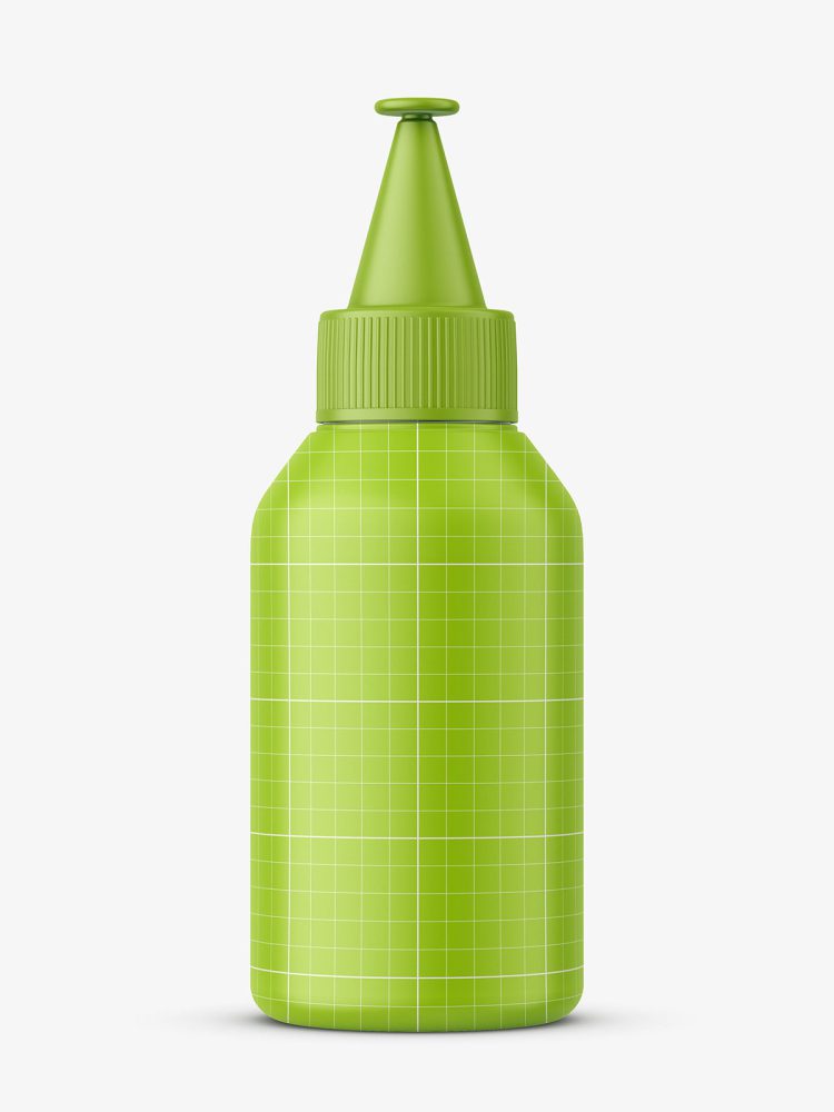 Small applicator bottle mockup