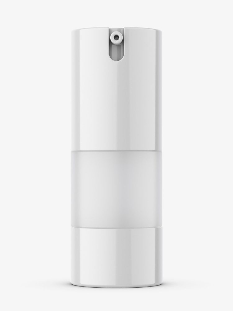 Cosmetic airless bottle mockup / 15 ml
