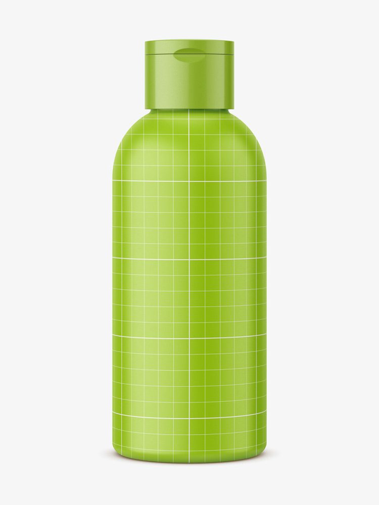 Shower oil bottle mockup