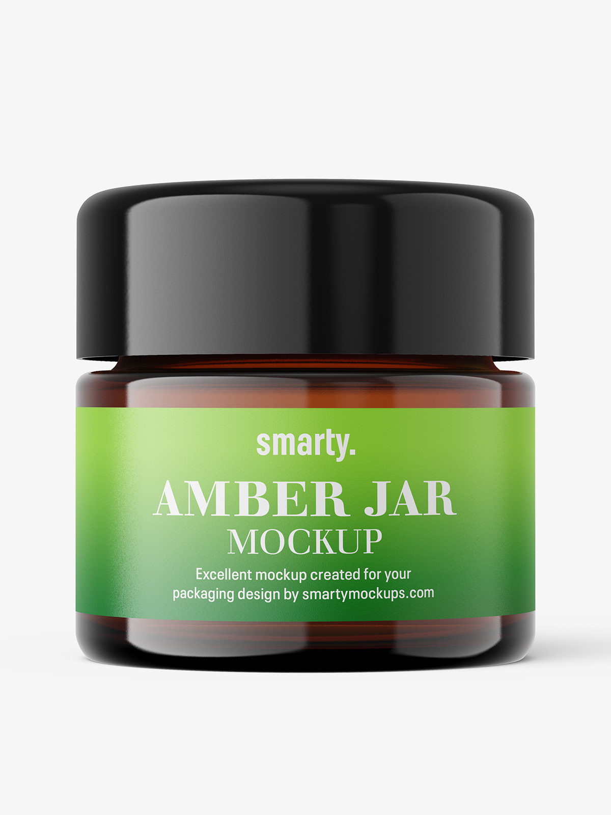 Download Classic amber jar mockup / 30 ml - Smarty Mockups