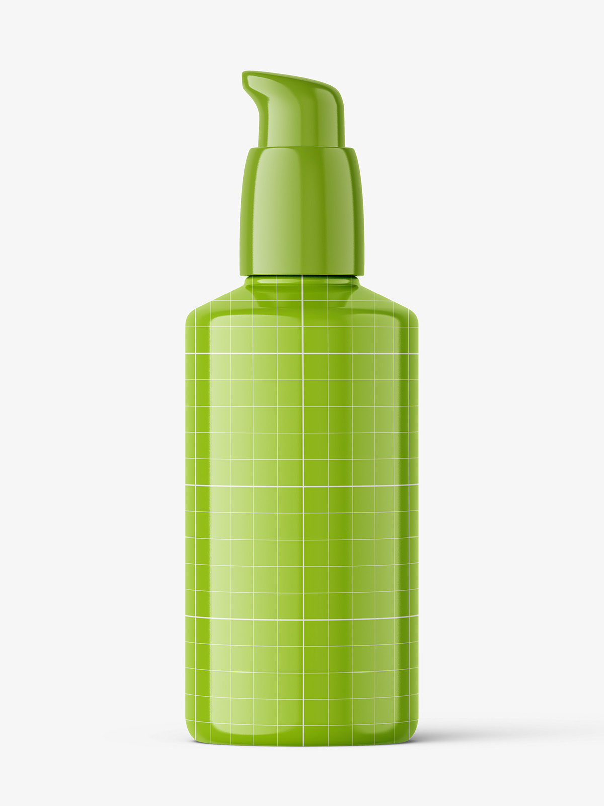 Download Glossy plastic airless bottle mockup - Smarty Mockups