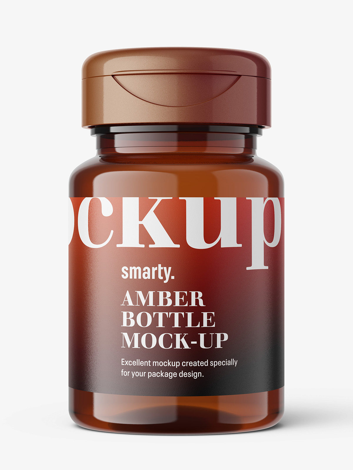 Download Universal jar mockup / amber - Smarty Mockups