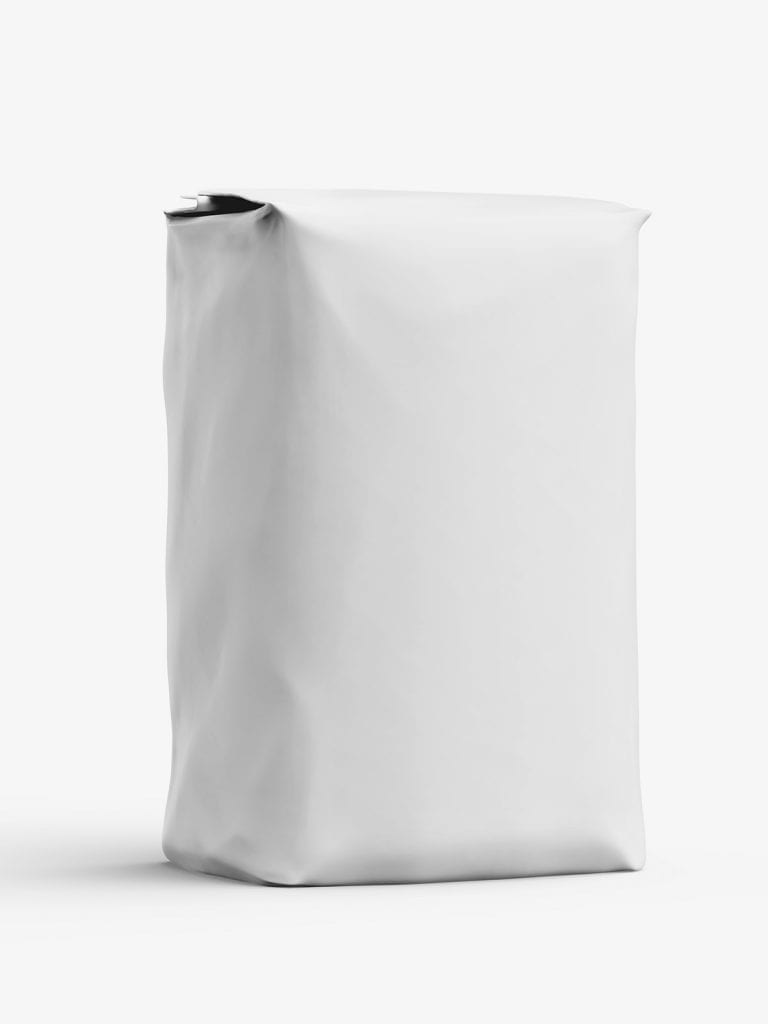 Flour / sugar, paper bag mockup - Smarty Mockups