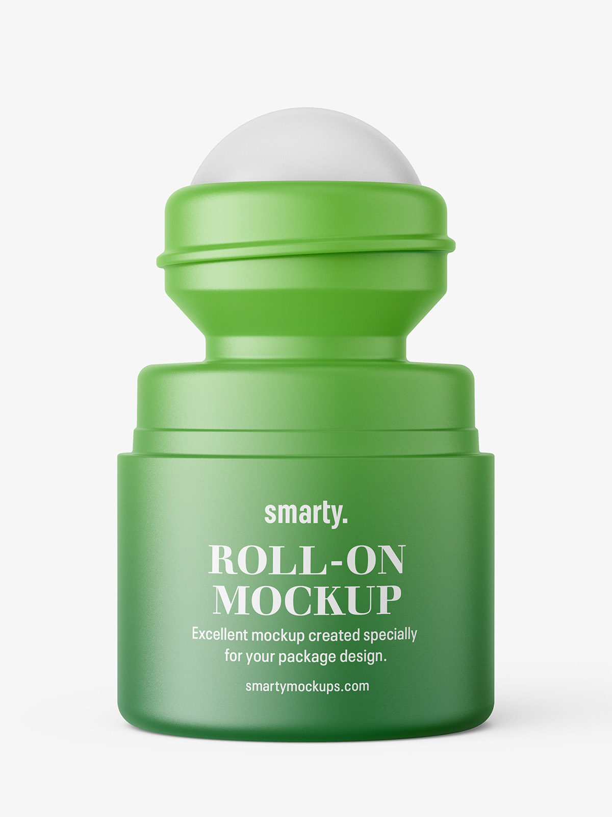Small roll-on bottle mockup - Smarty Mockups