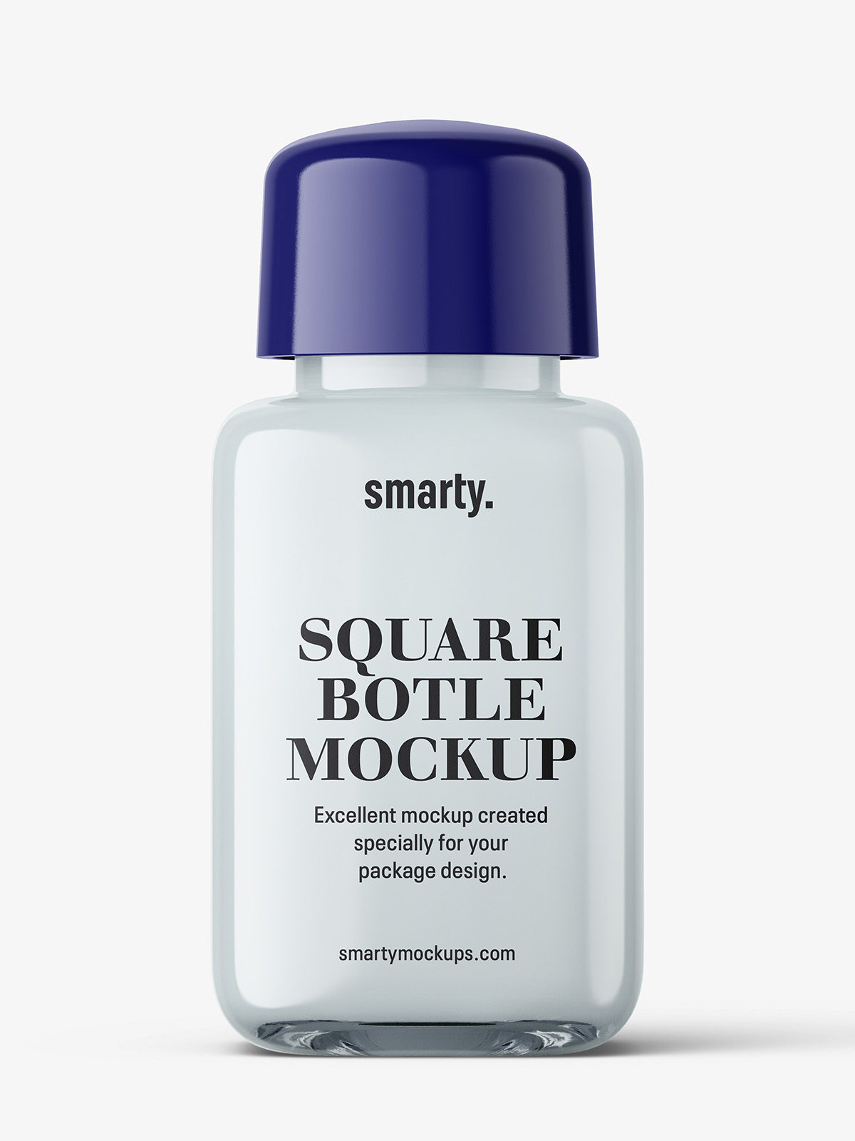 Download Square Bottle With Acryllic Liquid Mockup Smarty Mockups