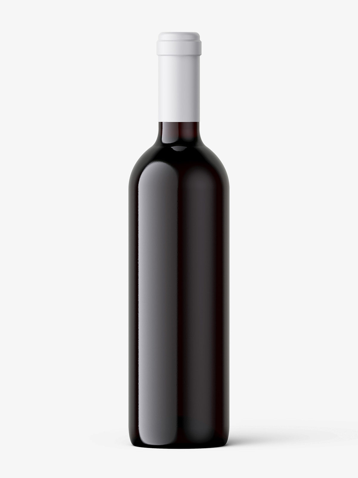 Wine bottle mockup - Smarty Mockups
