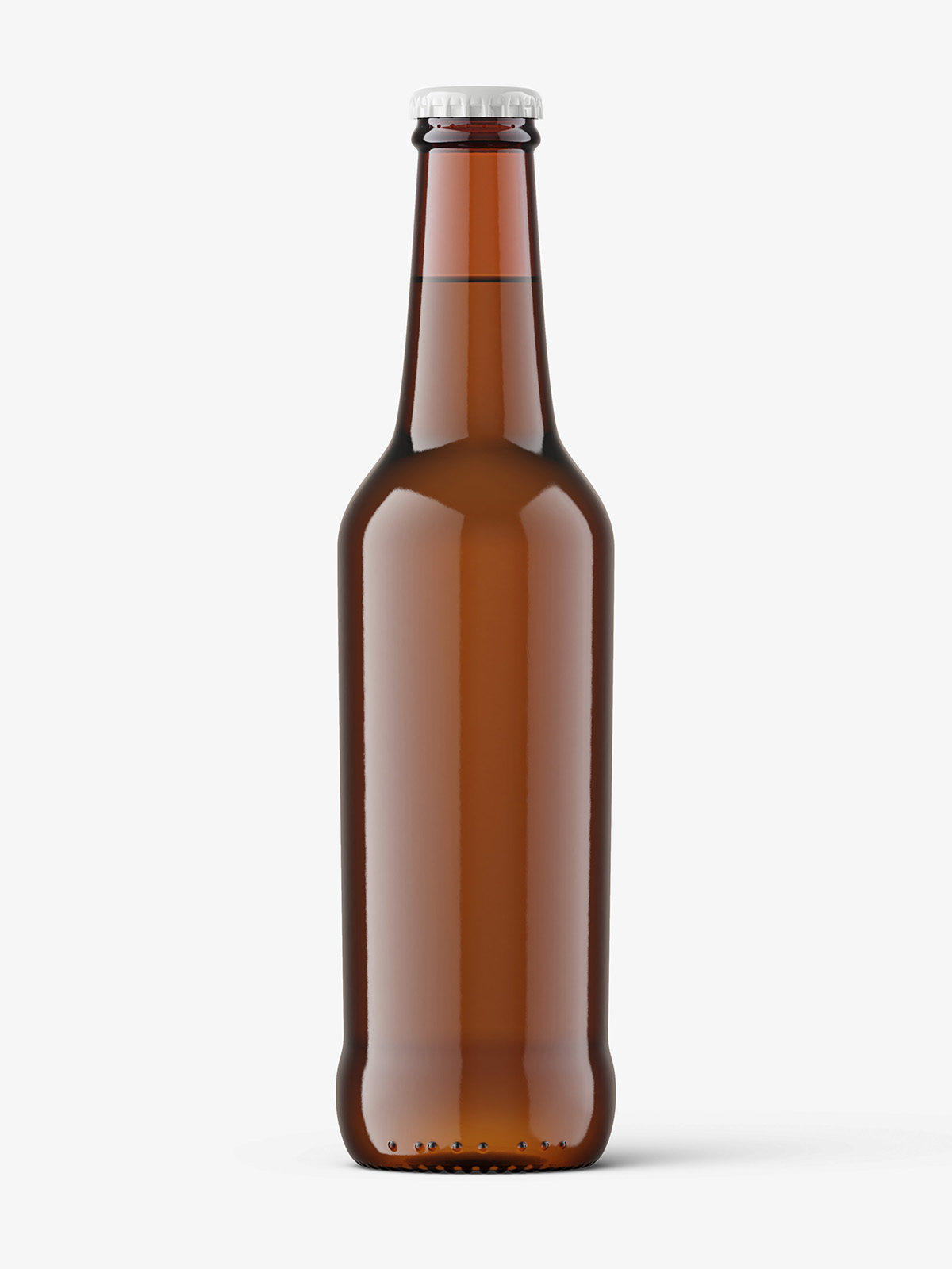 Download Amber beer bottle mockup - Smarty Mockups