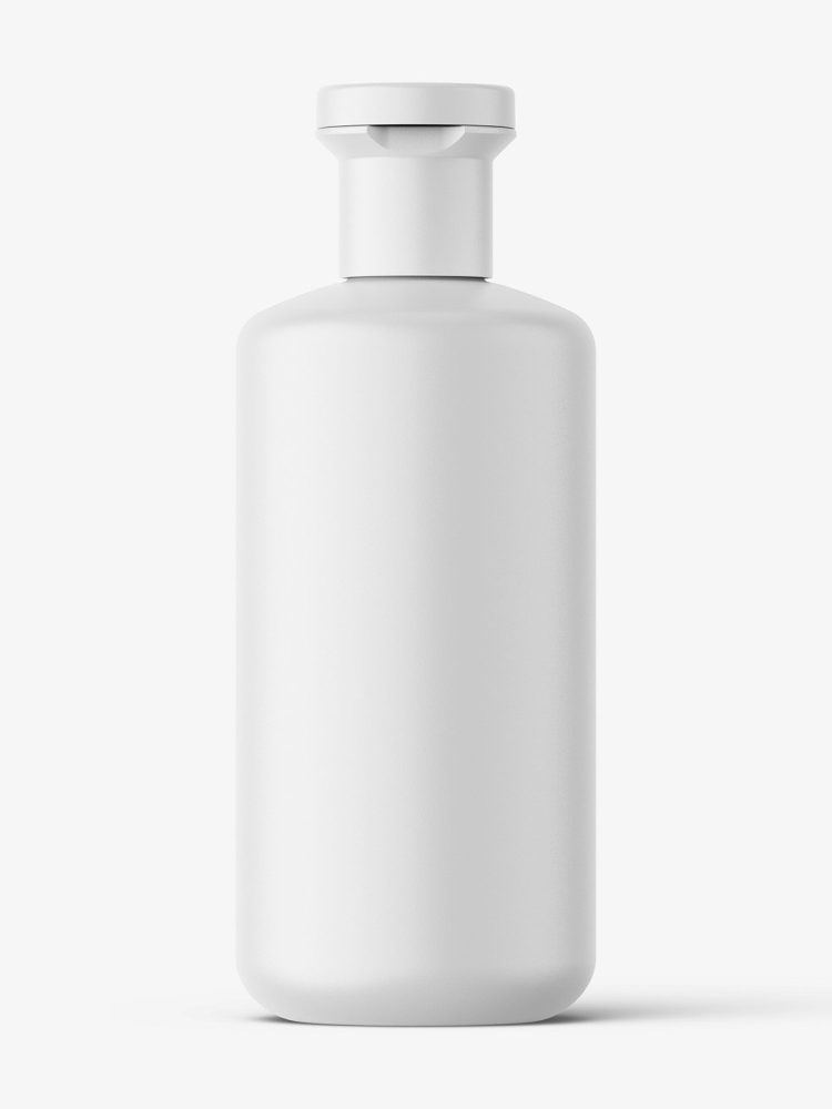 Cosmetic bottle mockup / matt