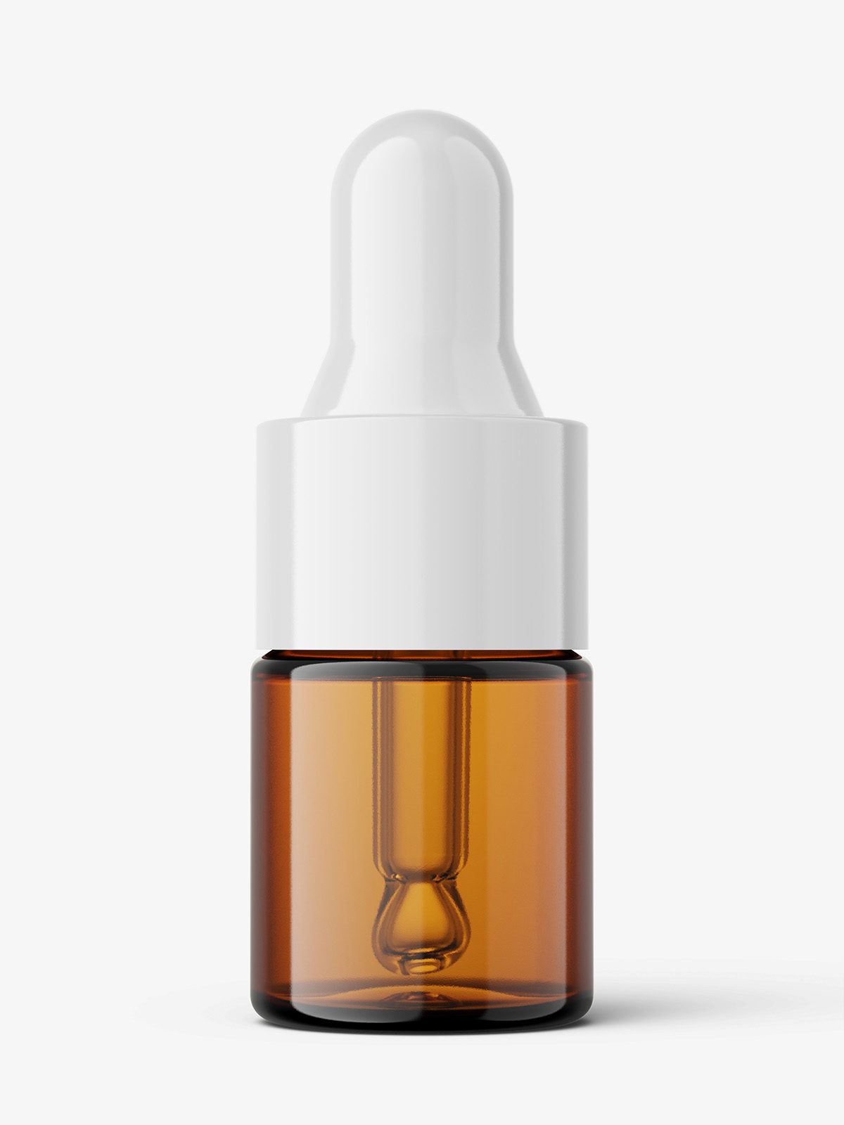 Download Small dropper bottle mockup / amber - Smarty Mockups