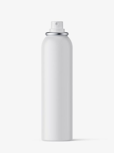 Deodorant spray bottle mockup / matt / 150 ml