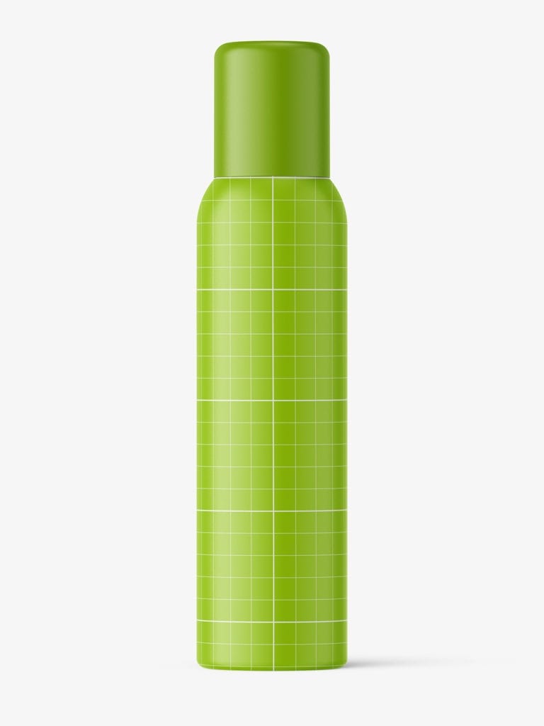 Download Deodorant spray bottle mockup / matt / 150 ml - Smarty Mockups