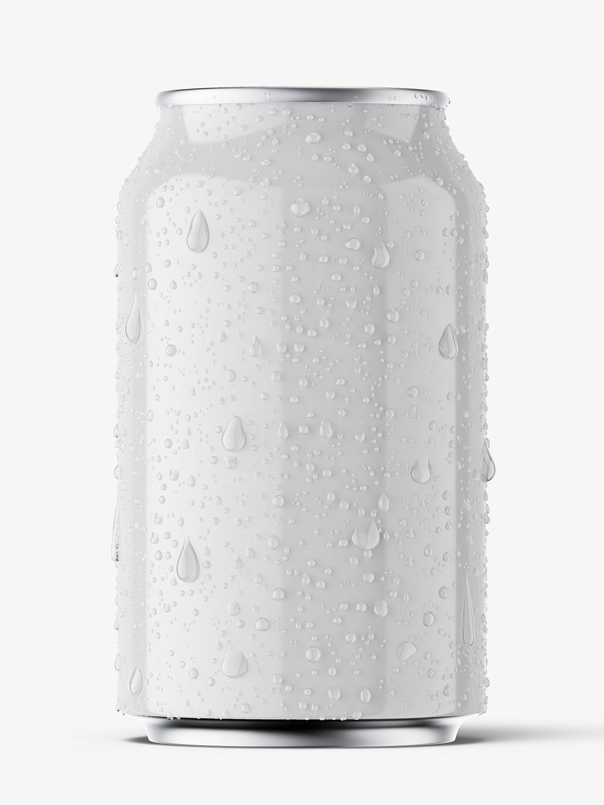 Download Glossy beer can with condensation mockup / 330 ml - Smarty Mockups