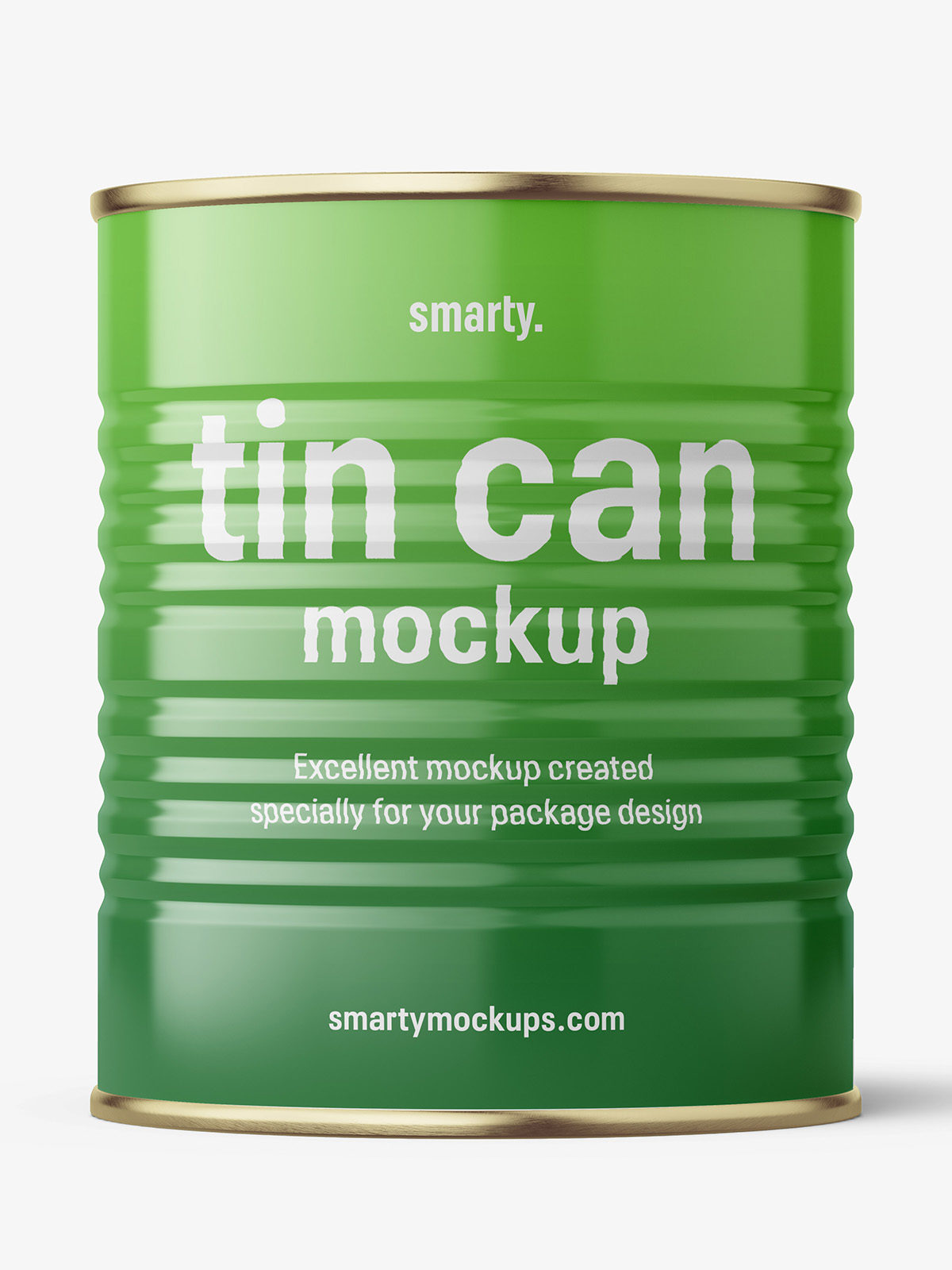 Download Glossy Tin Can Mockup 850 Ml Smarty Mockups