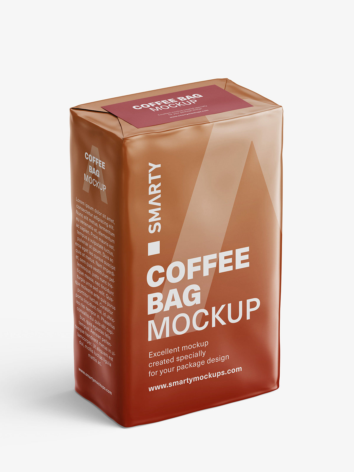 Download Coffee bag mockup / matt - Smarty Mockups