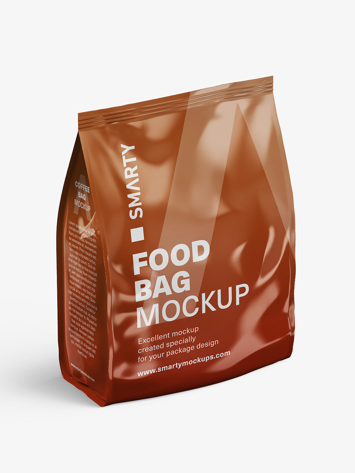 Download Glossy food bag mockup - Smarty Mockups