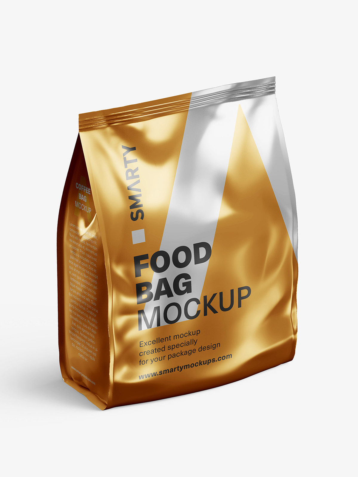 Download Metallic Food Bag Mockup Smarty Mockups PSD Mockup Templates