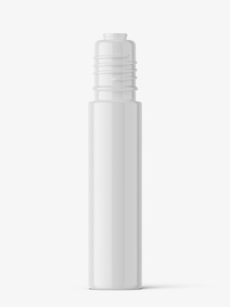 Small cosmetic bottle mockup - 20 ml / glossy