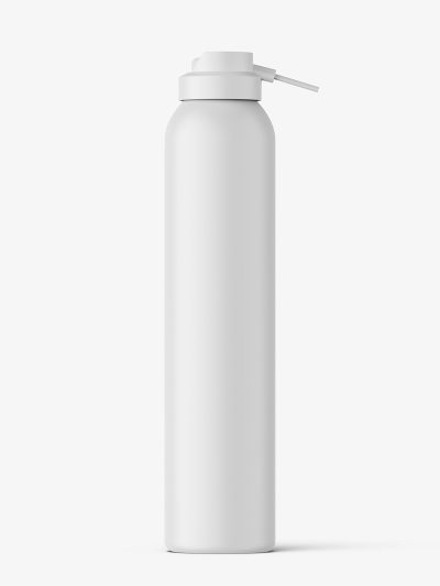 Cosmetic dispenser bottle mockup / matt
