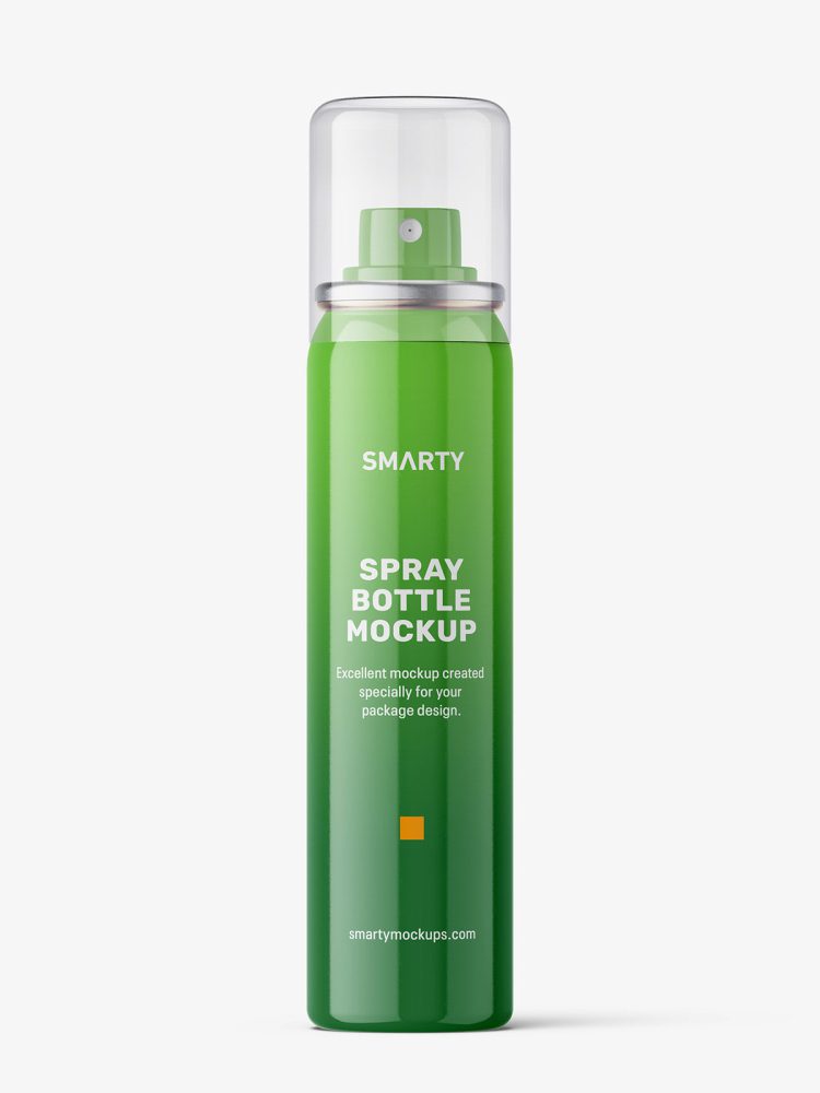 Small cosmetic spray bottle / glossy