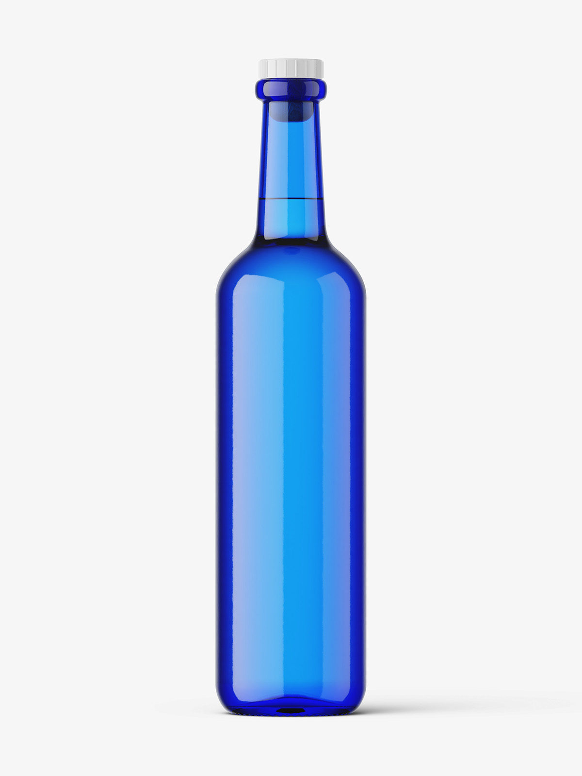 Download Blue gin bottle mockup - Smarty Mockups