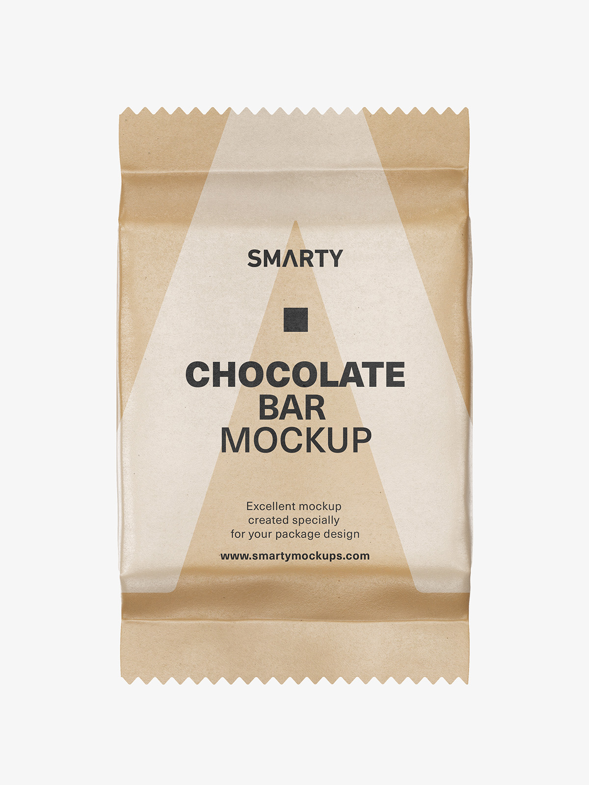 Download Chocolate bar mockup / kraft paper - Smarty Mockups