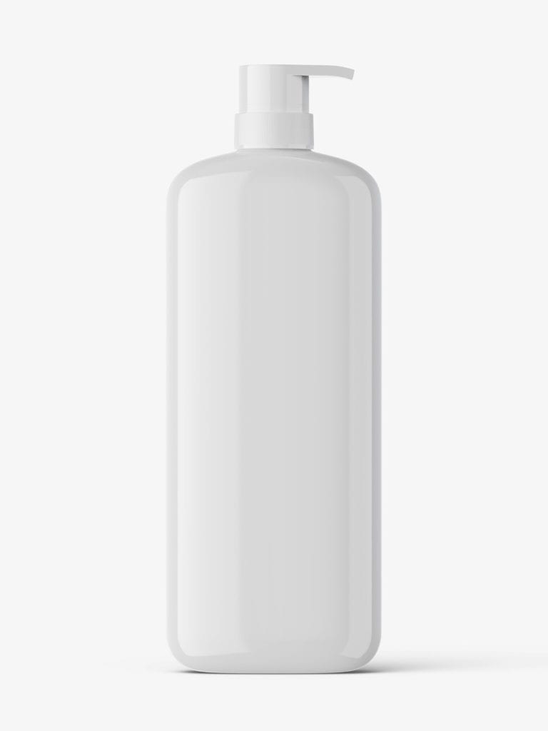 Shampoo Bottle Mockup