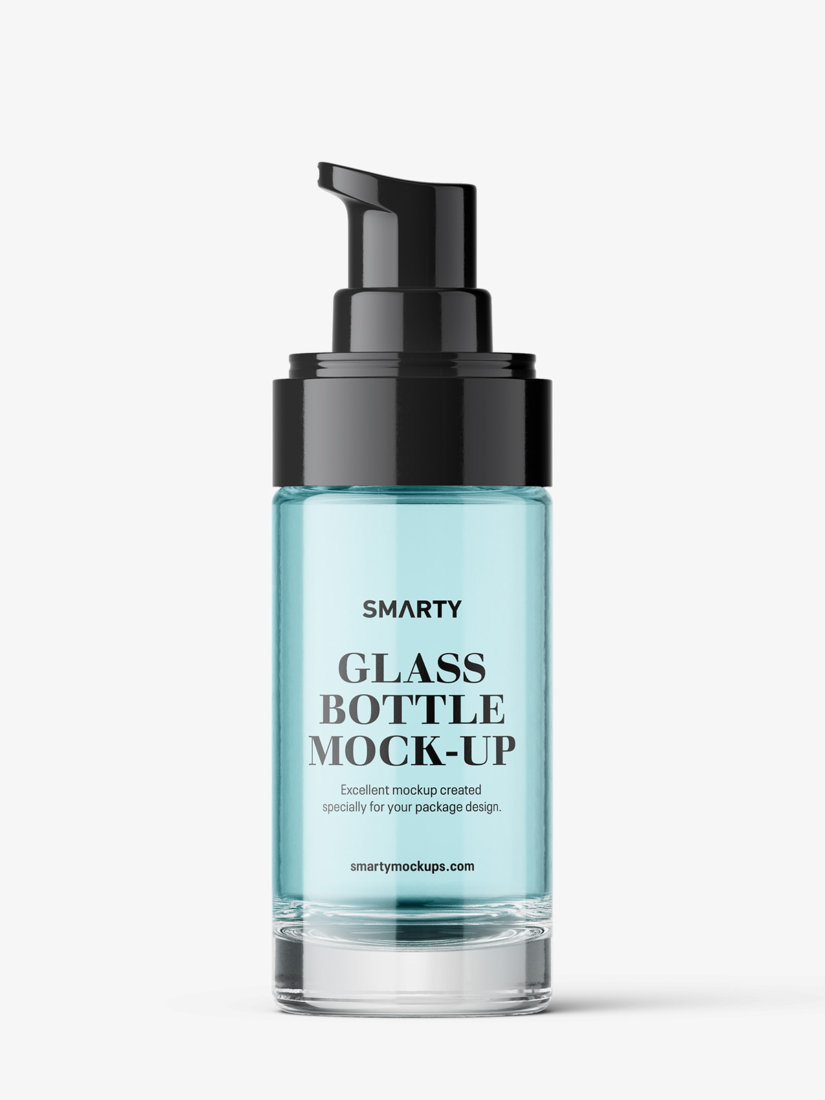 Download Transparent airless bottle mockup - Smarty Mockups