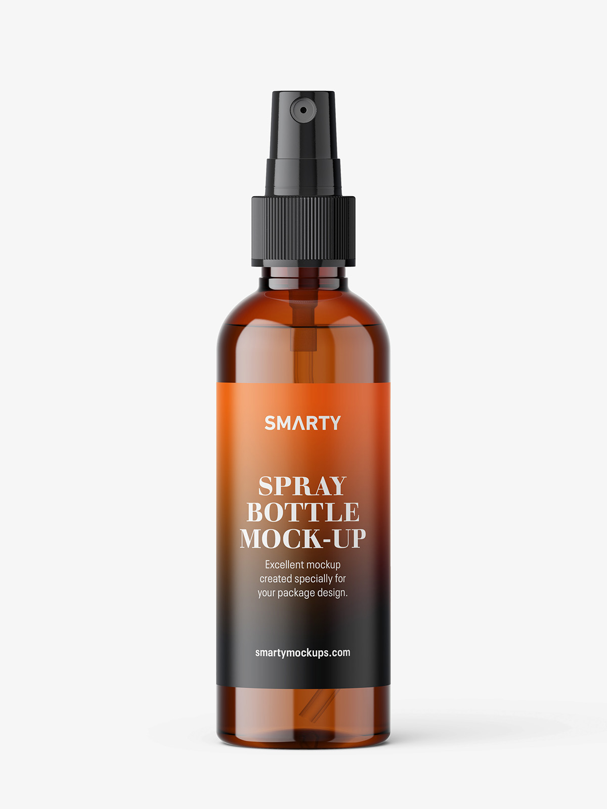 Download Amber mist spray bottle mockup - Smarty Mockups