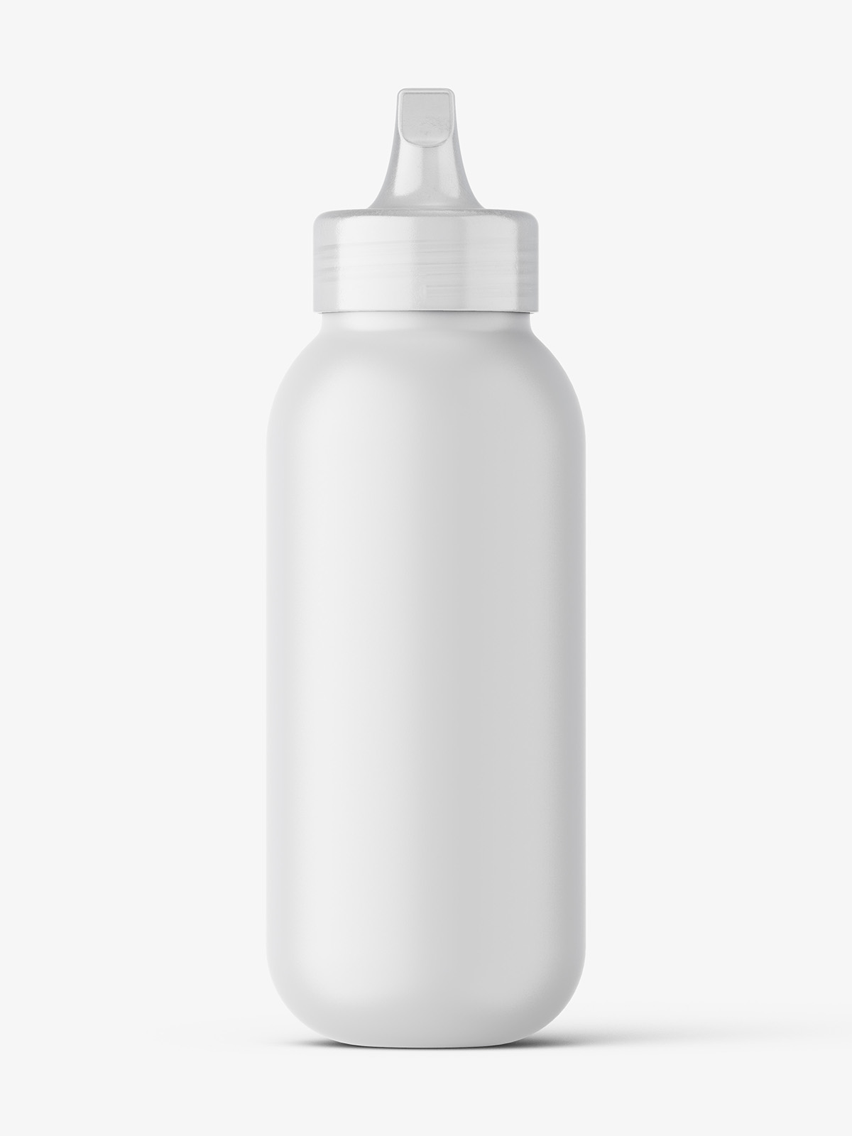 Download Matt Bottle With Spout Cap Mockup Smarty Mockups