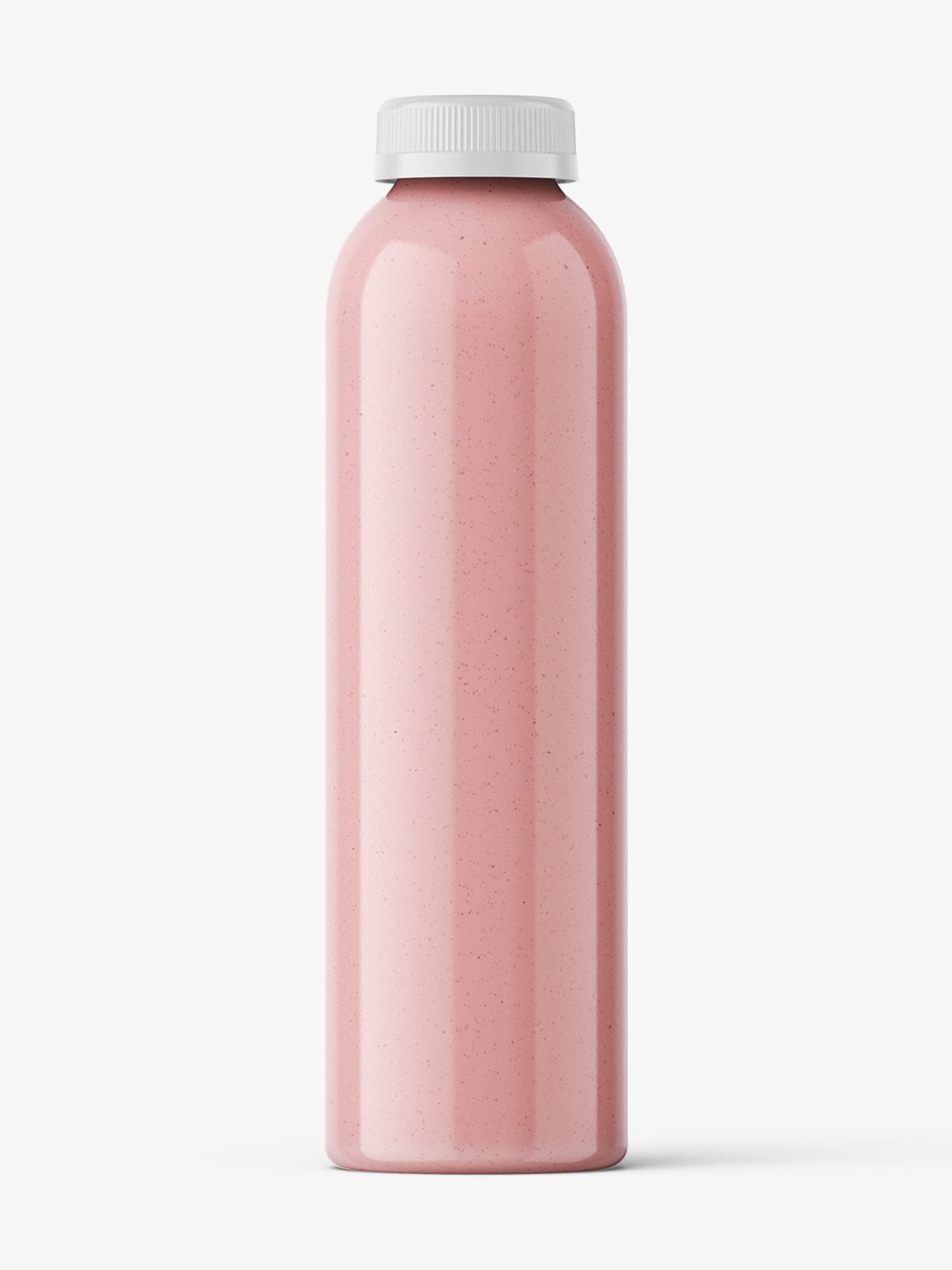 Red smoothie bottle mockup - Smarty Mockups