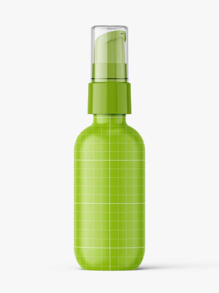 Airless liquid bottle mockup