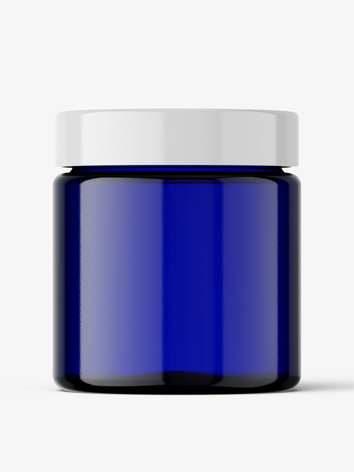 Download Blue glass jar mockup - Smarty Mockups