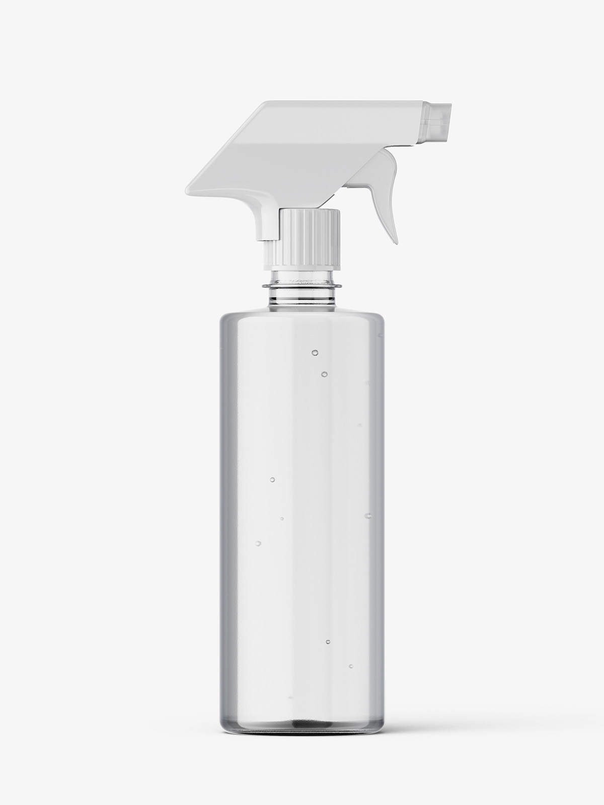 Download Clear Bottle Mockup With Trigger Spray Mockup Smarty Mockups