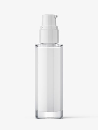 Airless dispenser bottle mockup / cream