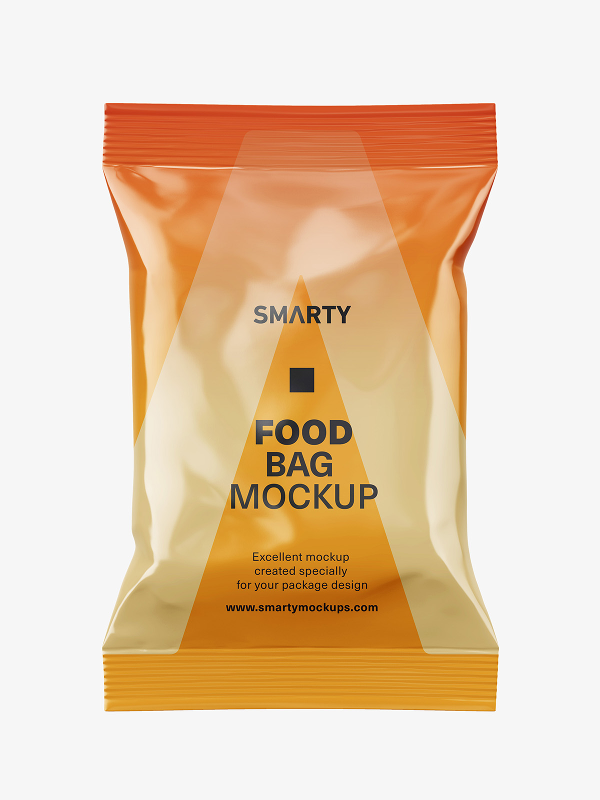 Download Food pouch mockup / glossy - Smarty Mockups