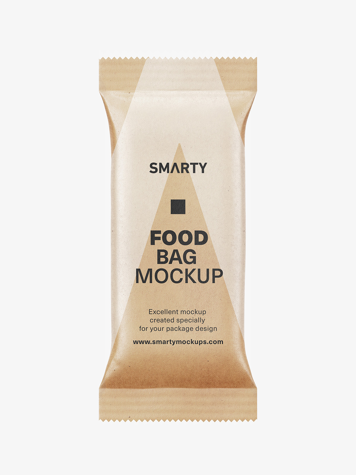 Download Food Pouch Mockup Kraft Paper Smarty Mockups